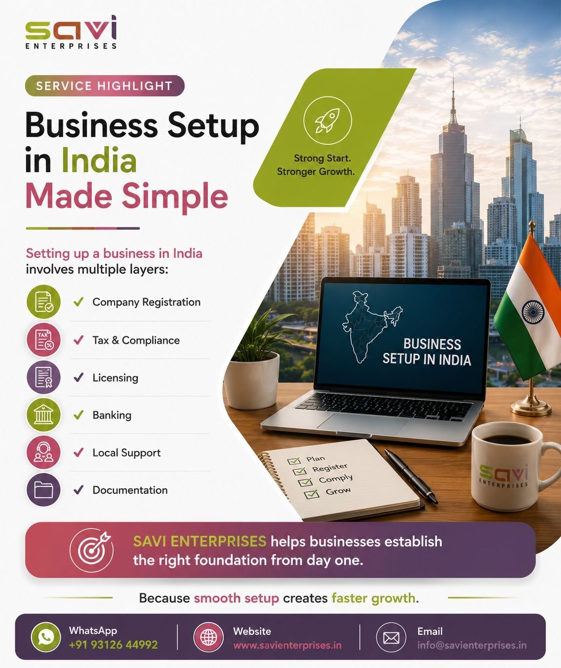 SAVI Enterprises LinkedIn post 6