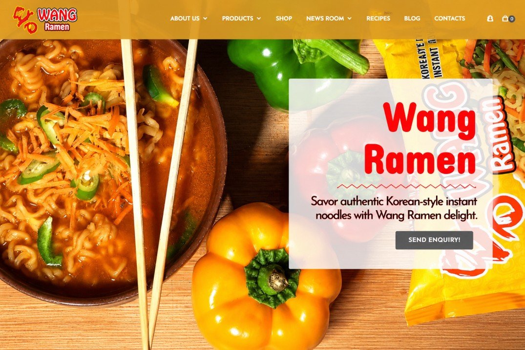 Wang Ramen website