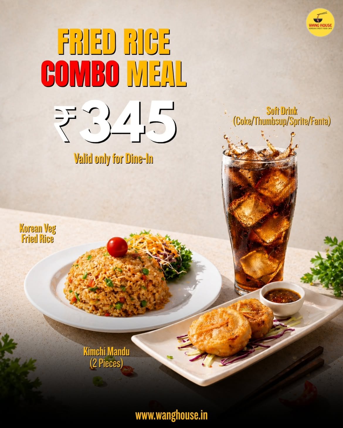 Food social media post design